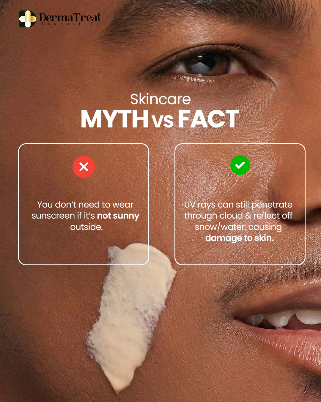 Derma myth vs facts post